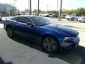 2013 Deep Impact Blue Metallic Ford Mustang V6 Coupe  photo #9