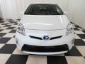 2013 Blizzard White Pearl Toyota Prius Three Hybrid  photo #2