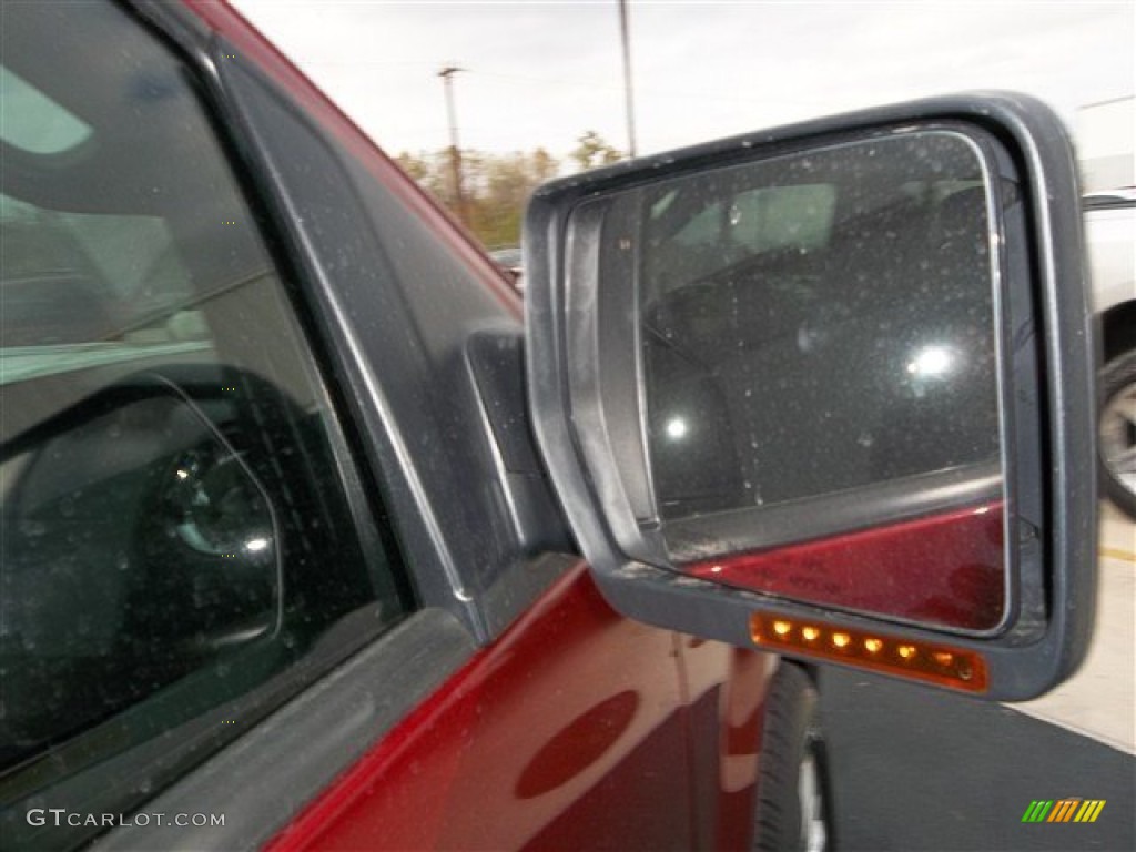 2013 F150 XLT SuperCrew - Ruby Red Metallic / Steel Gray photo #14