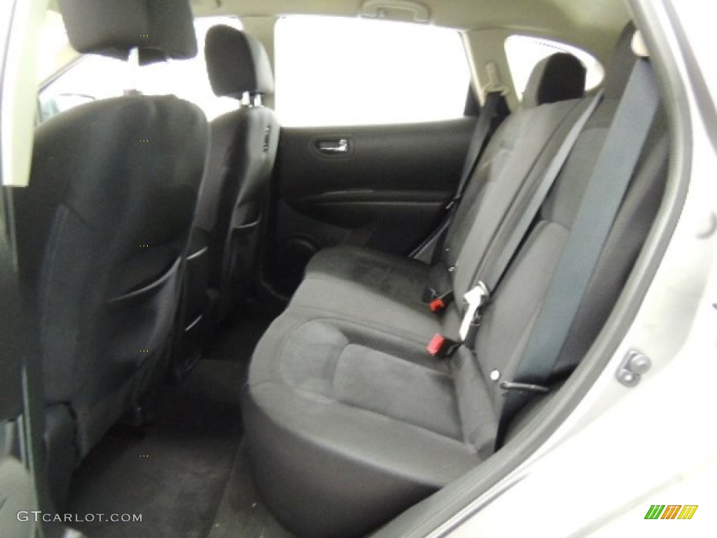 2011 Rogue S AWD - Gotham Gray Metallic / Black photo #10