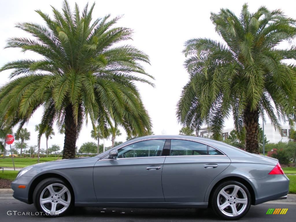 2007 CLS 550 - Granite Grey Metallic / Black photo #1