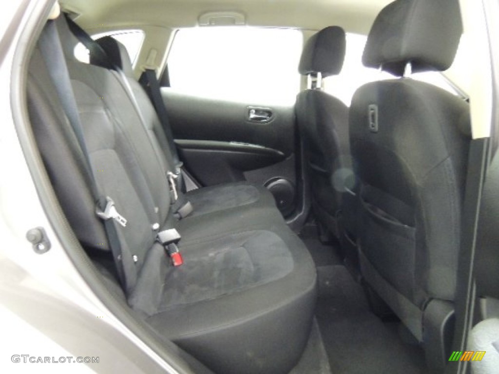 2011 Rogue S AWD - Gotham Gray Metallic / Black photo #11