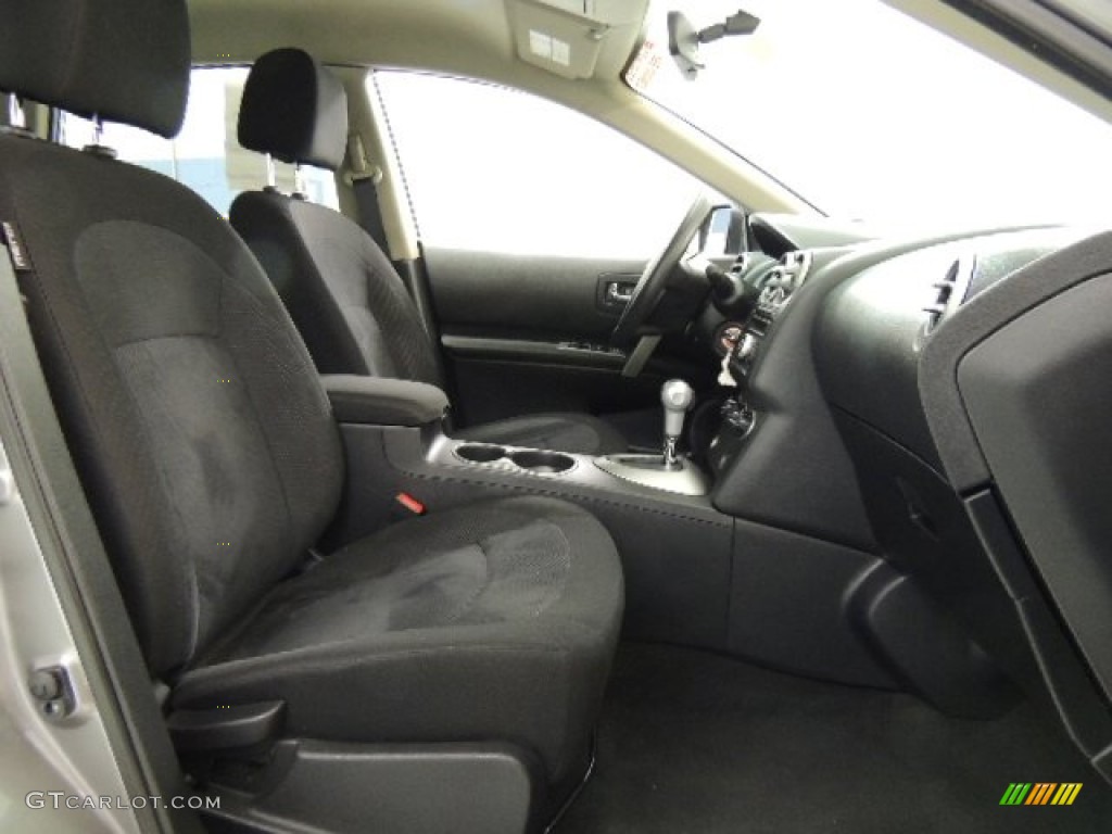 2011 Rogue S AWD - Gotham Gray Metallic / Black photo #13