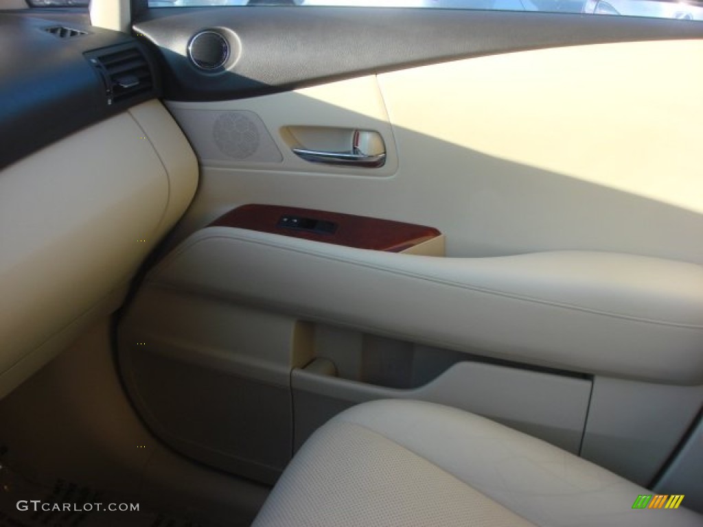 2010 RX 350 AWD - Aurora White Pearl / Parchment/Brown Walnut photo #19