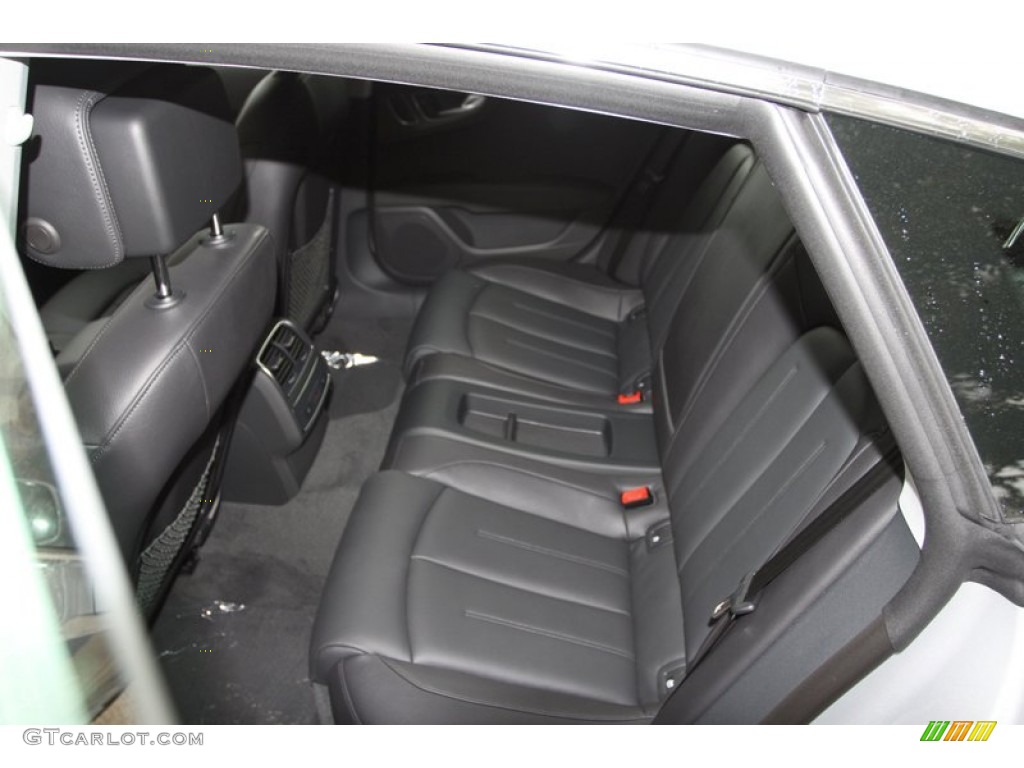 Black Interior 2013 Audi A7 3.0T quattro Premium Plus Photo #74203084
