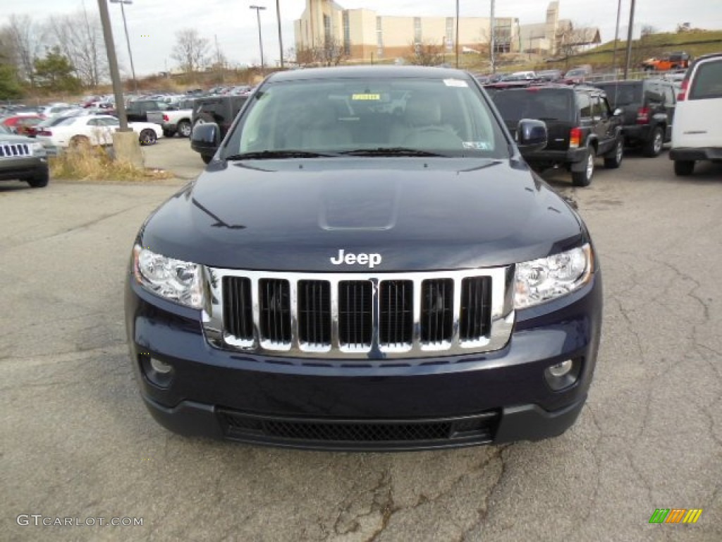 2013 Grand Cherokee Laredo X Package 4x4 - True Blue Pearl / Dark Graystone/Medium Graystone photo #3