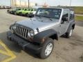 Billet Silver Metallic 2013 Jeep Wrangler Sport 4x4 Exterior