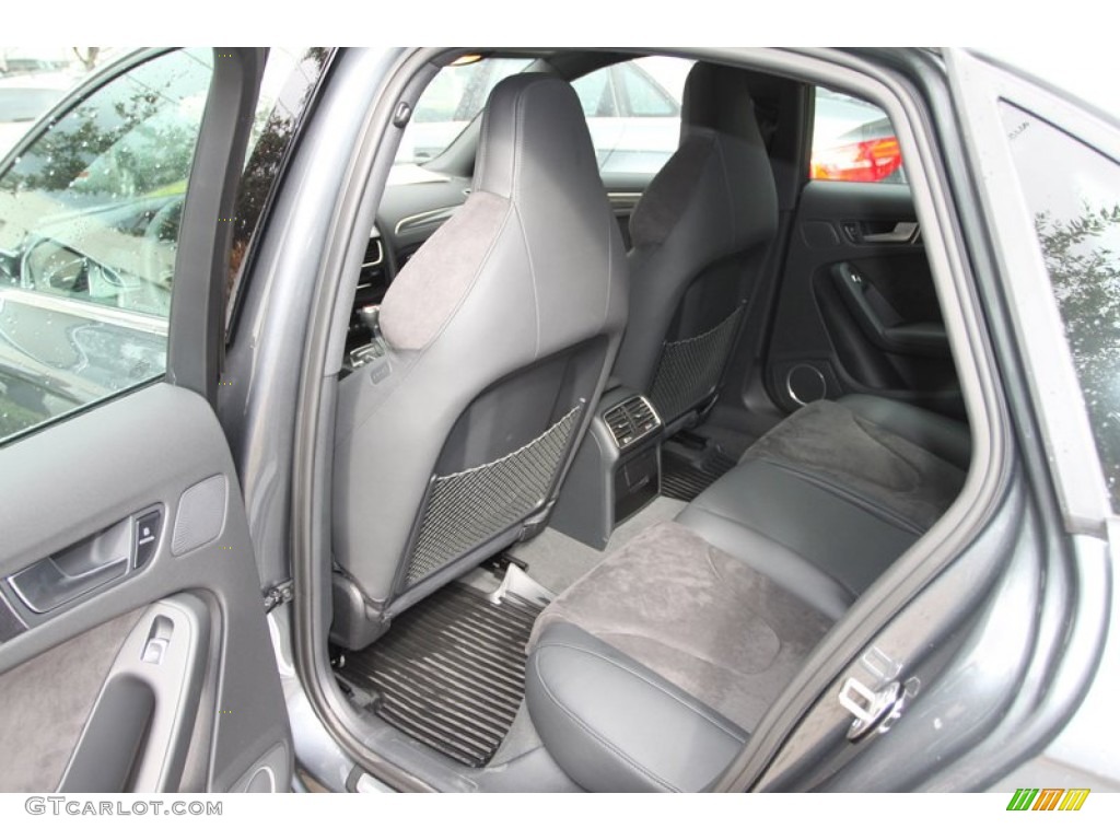 Black Interior 2013 Audi S4 3.0T quattro Sedan Photo #74204104