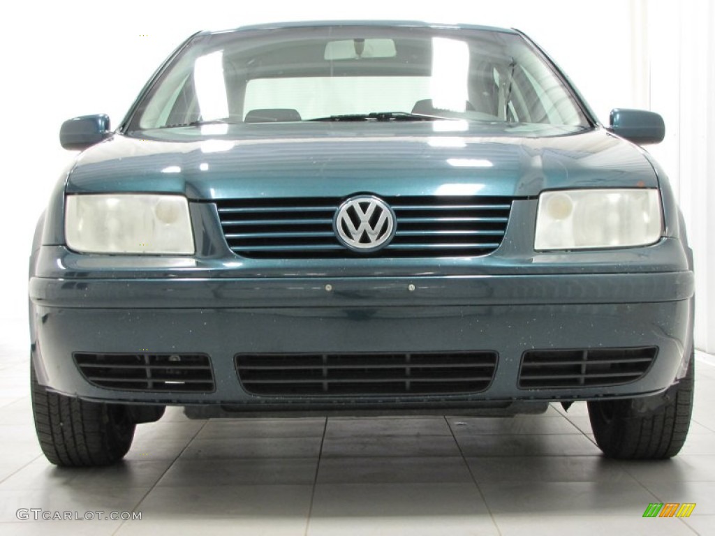 2002 Jetta GLS Sedan - Baltic Green / Black photo #3