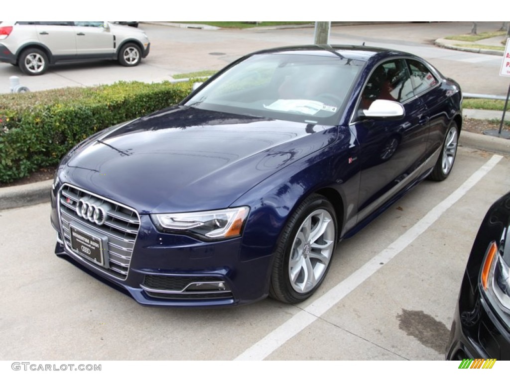 Estoril Blue Crystal 2013 Audi S5 3.0 TFSI quattro Coupe Exterior Photo #74204536