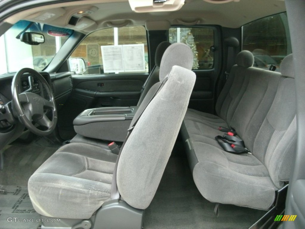 2003 Silverado 1500 Z71 Extended Cab 4x4 - Dark Green Metallic / Dark Charcoal photo #6