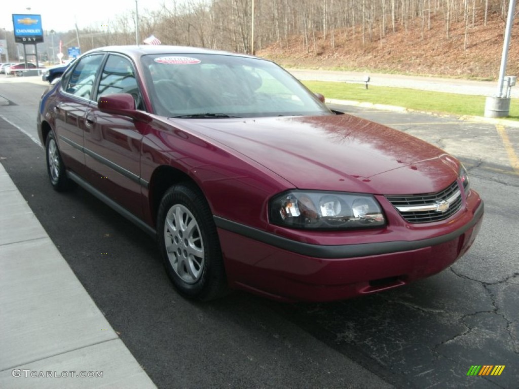 2005 Impala  - Sport Red Metallic / Medium Gray photo #2