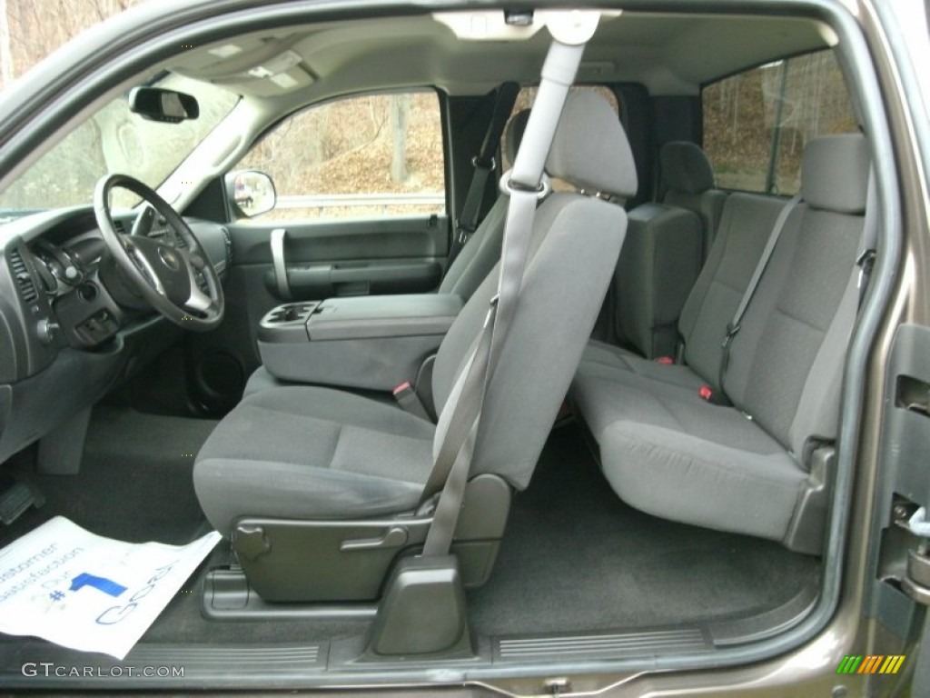 2007 Silverado 1500 LT Extended Cab 4x4 - Graystone Metallic / Ebony Black photo #6