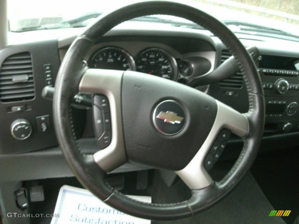 2007 Silverado 1500 LT Extended Cab 4x4 - Graystone Metallic / Ebony Black photo #10