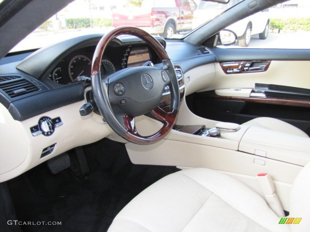 Sahara Biege Interior 2007 Mercedes-Benz CL 550 Photo #74206578