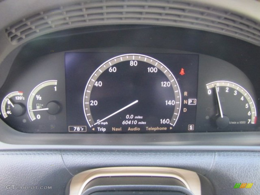 2007 Mercedes-Benz CL 550 Gauges Photos