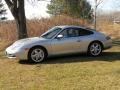 1999 Arctic Silver Metallic Porsche 911 Carrera 4 Coupe  photo #2