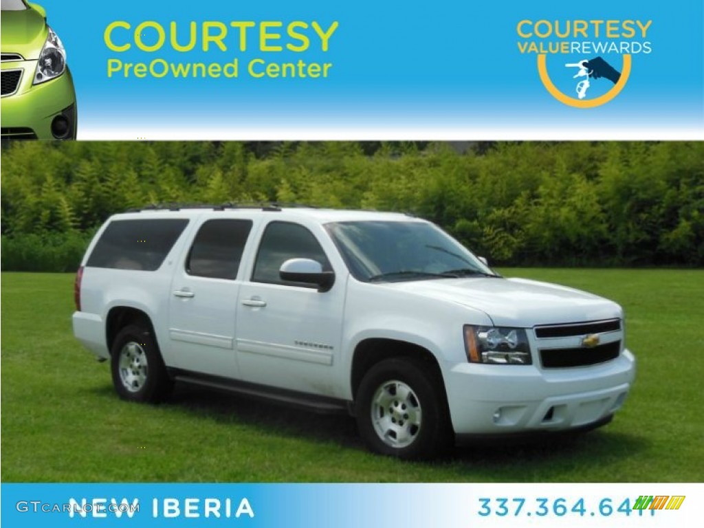 Summit White Chevrolet Suburban