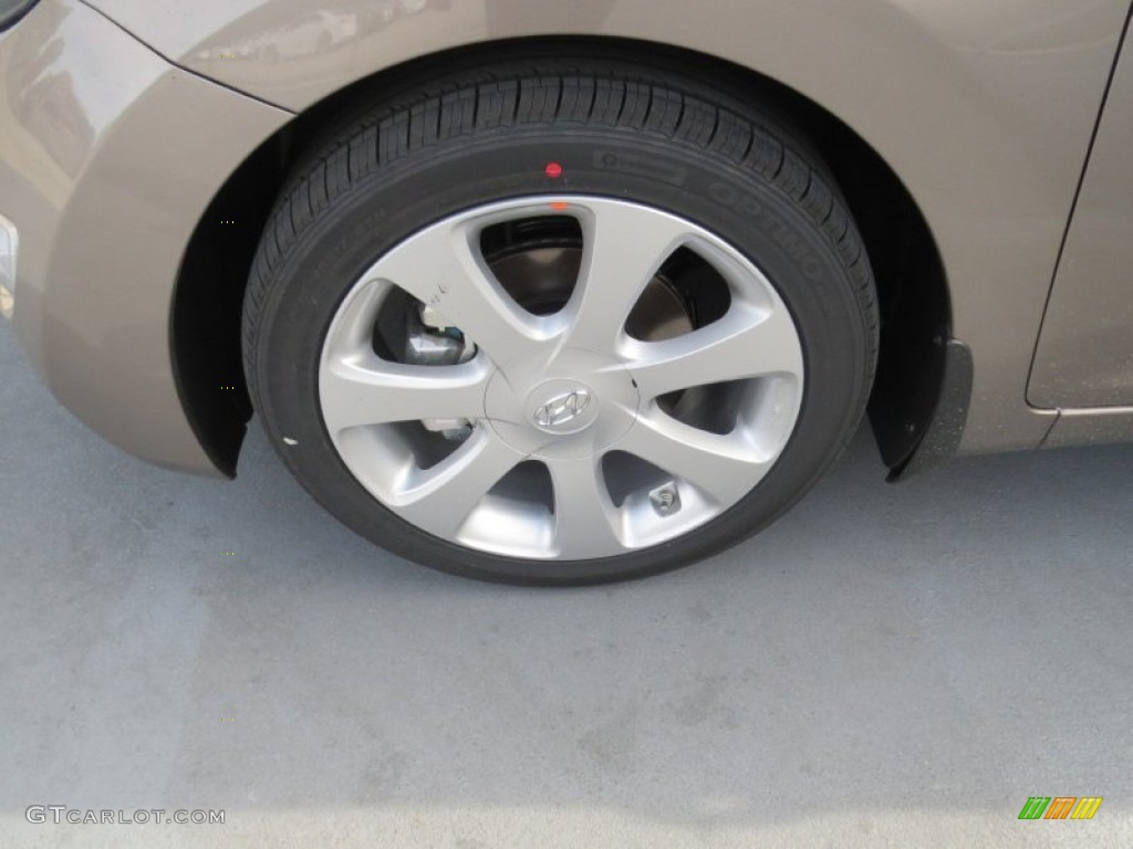 2013 Elantra Limited - Desert Bronze / Beige photo #10