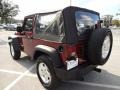 2010 Red Rock Crystal Pearl Jeep Wrangler Sport 4x4  photo #3