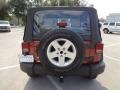 2010 Red Rock Crystal Pearl Jeep Wrangler Sport 4x4  photo #7