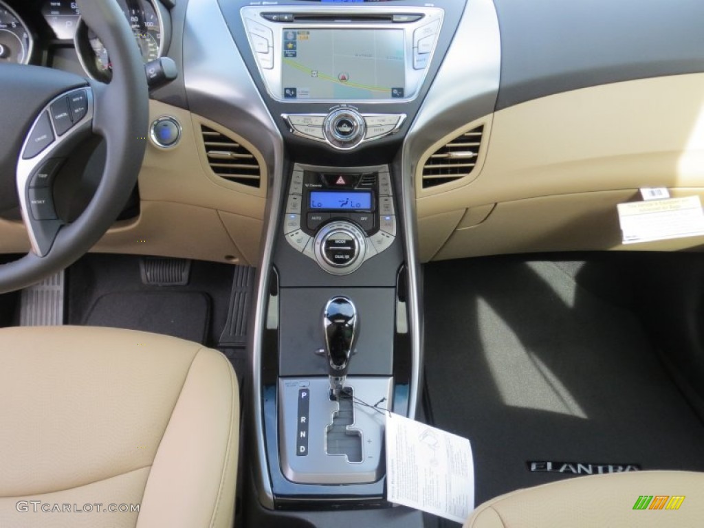 2013 Elantra Limited - Desert Bronze / Beige photo #26