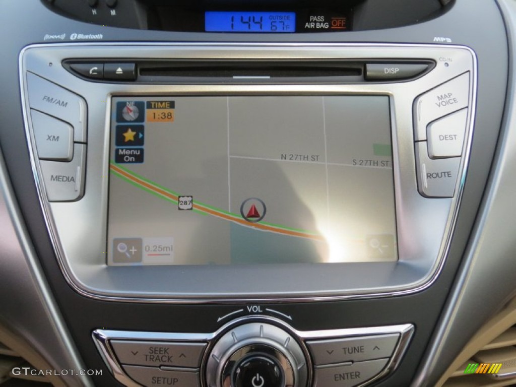 2013 Elantra Limited - Desert Bronze / Beige photo #27