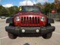 2010 Red Rock Crystal Pearl Jeep Wrangler Sport 4x4  photo #13
