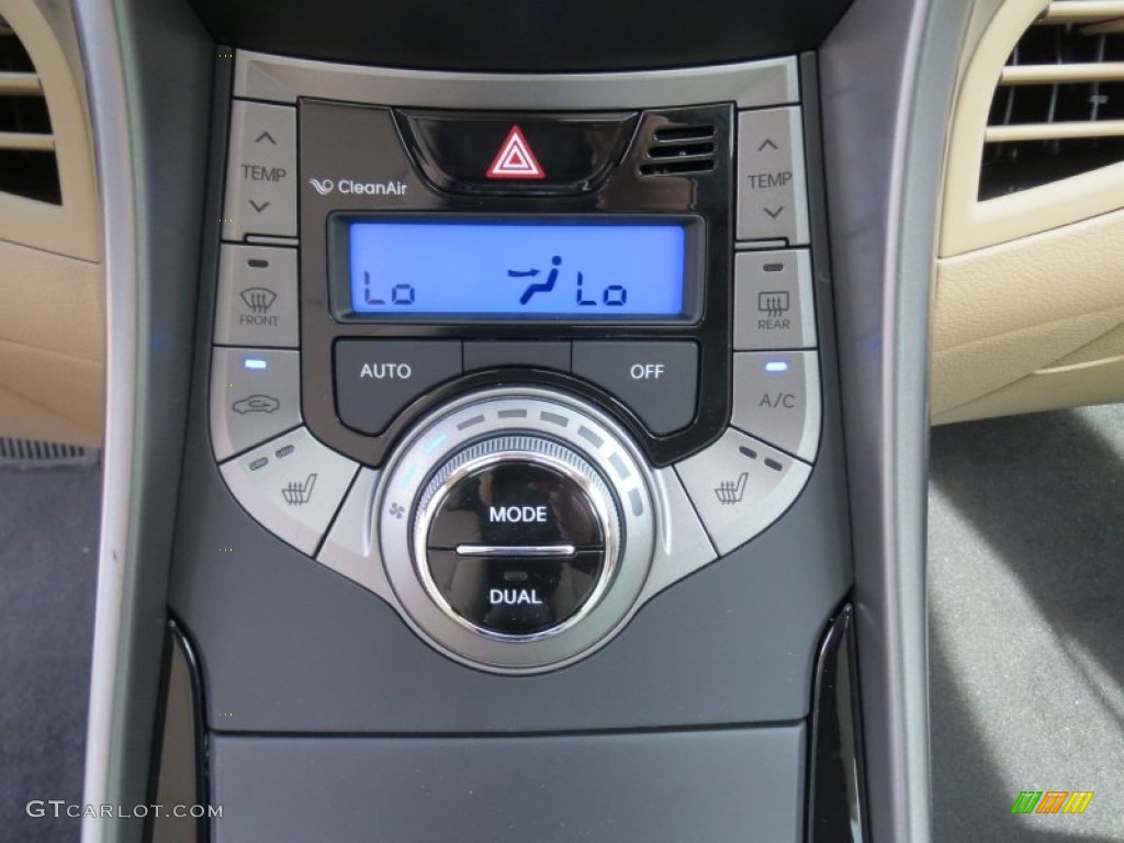 2013 Elantra Limited - Desert Bronze / Beige photo #29
