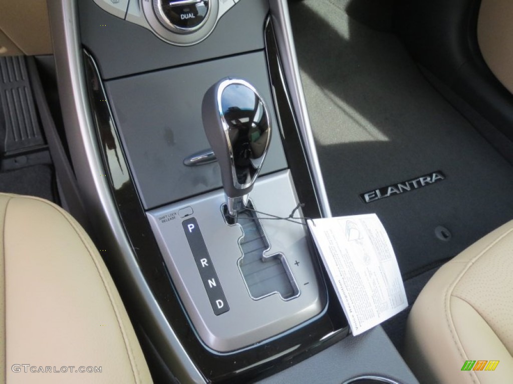 2013 Elantra Limited - Desert Bronze / Beige photo #30