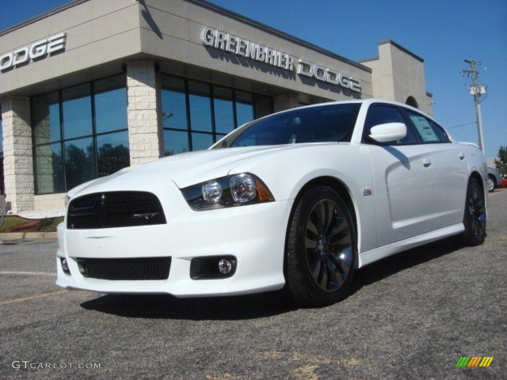 2013 Charger SRT8 - Bright White / Black photo #1