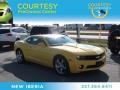 2012 Rally Yellow Chevrolet Camaro LT Coupe  photo #1