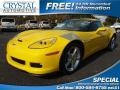 2012 Velocity Yellow Chevrolet Corvette Grand Sport Coupe  photo #1