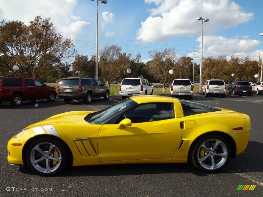 Velocity Yellow 2012 Chevrolet Corvette Grand Sport Coupe Exterior Photo #74209611