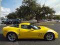 Velocity Yellow 2012 Chevrolet Corvette Grand Sport Coupe Exterior