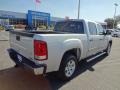 2010 Pure Silver Metallic GMC Sierra 1500 SLE Crew Cab  photo #8