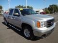 2010 Pure Silver Metallic GMC Sierra 1500 SLE Crew Cab  photo #10