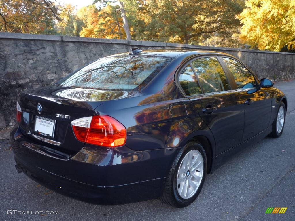 2006 3 Series 325i Sedan - Monaco Blue Metallic / Grey photo #15