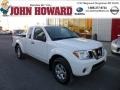 2012 Avalanche White Nissan Frontier SV V6 King Cab 4x4  photo #1