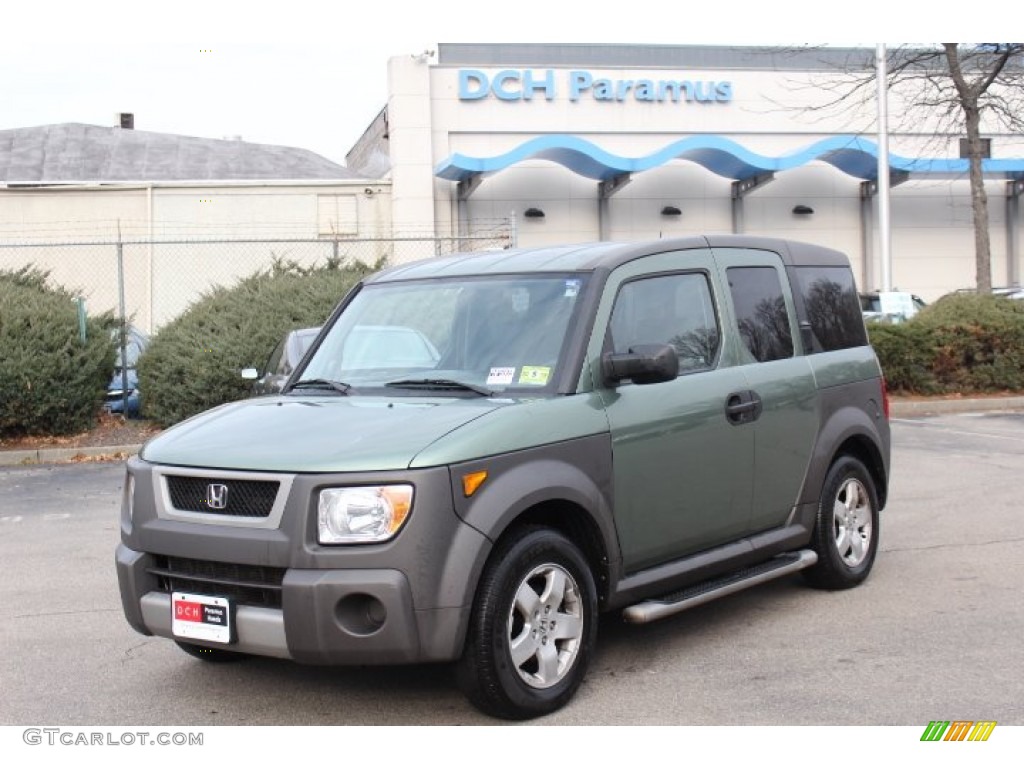 Galapagos Green Metallic Honda Element