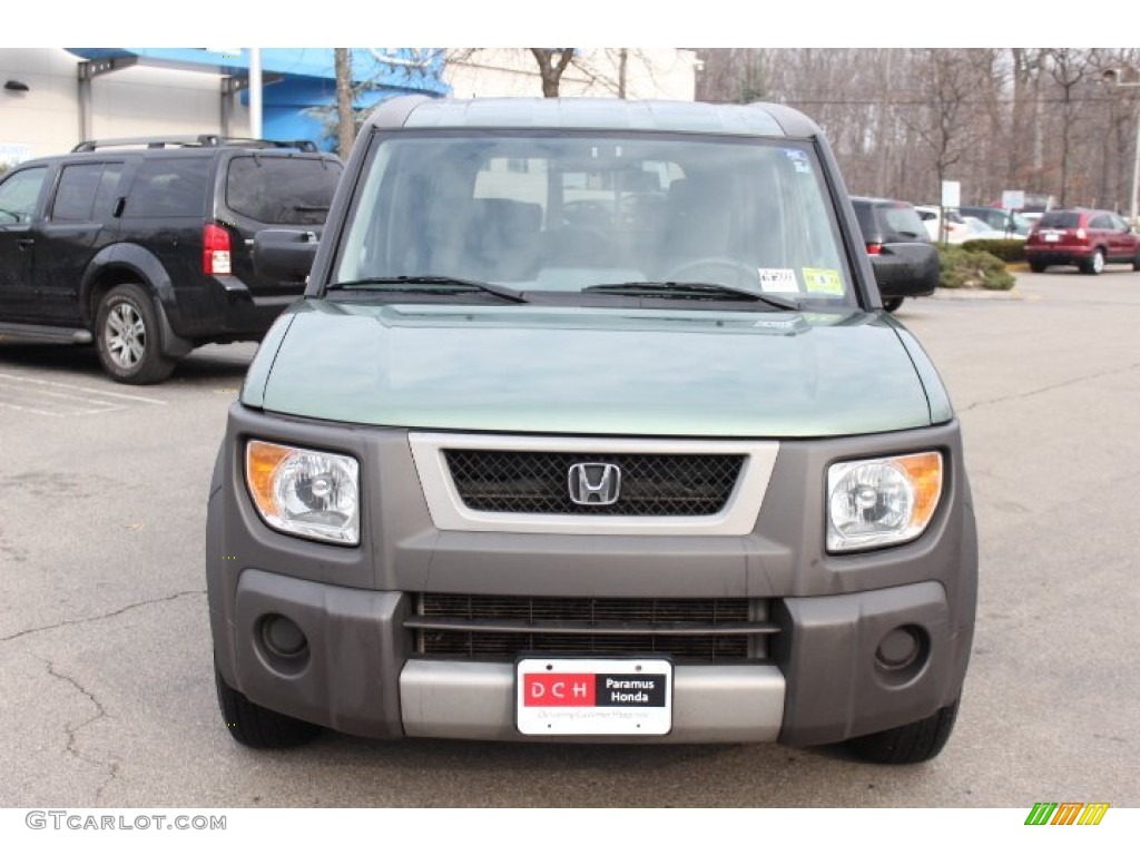 2005 Element EX AWD - Galapagos Green Metallic / Gray/Green photo #2