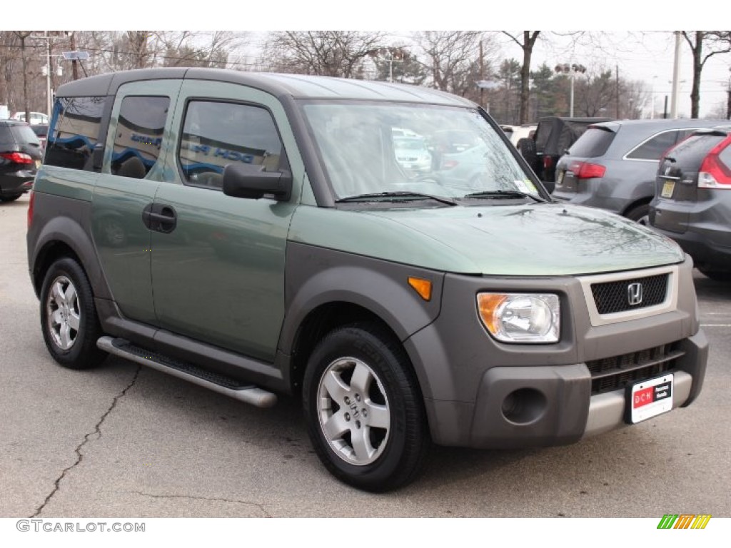 Galapagos Green Metallic 2005 Honda Element EX AWD Exterior Photo #74211871