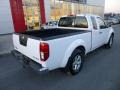 2012 Avalanche White Nissan Frontier SV V6 King Cab 4x4  photo #11