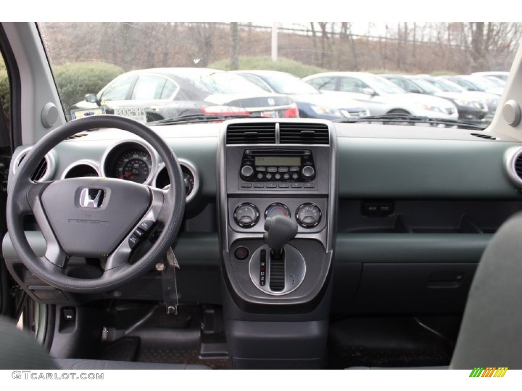 2005 Honda Element EX AWD Gray/Green Dashboard Photo #74211988