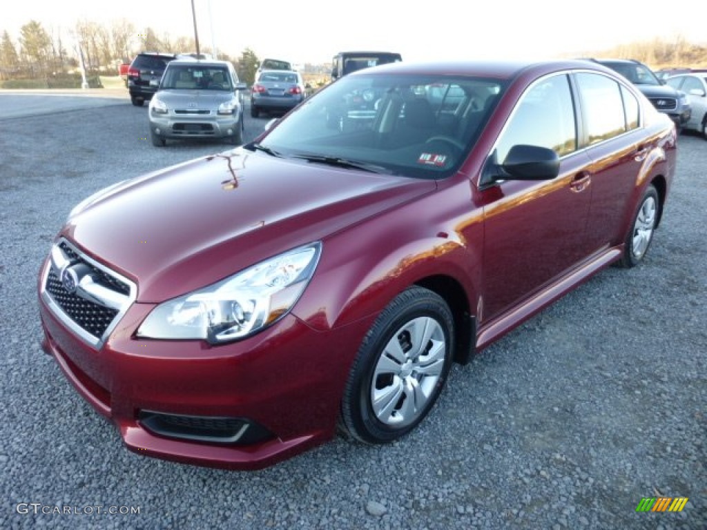 Venetian Red Pearl 2013 Subaru Legacy 2.5i Exterior Photo #74213128
