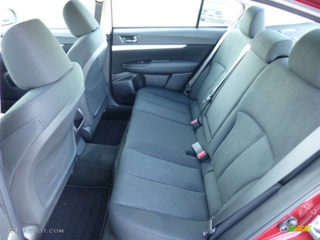 2013 Subaru Legacy 2.5i Rear Seat Photos