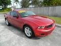 2011 Red Candy Metallic Ford Mustang V6 Coupe  photo #1