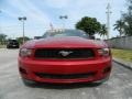 2011 Red Candy Metallic Ford Mustang V6 Coupe  photo #8