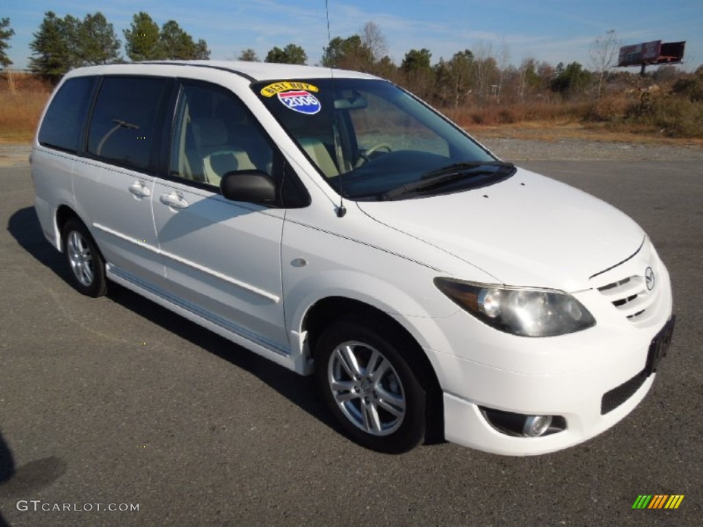 2006 MPV LX - Rally White / Beige photo #2