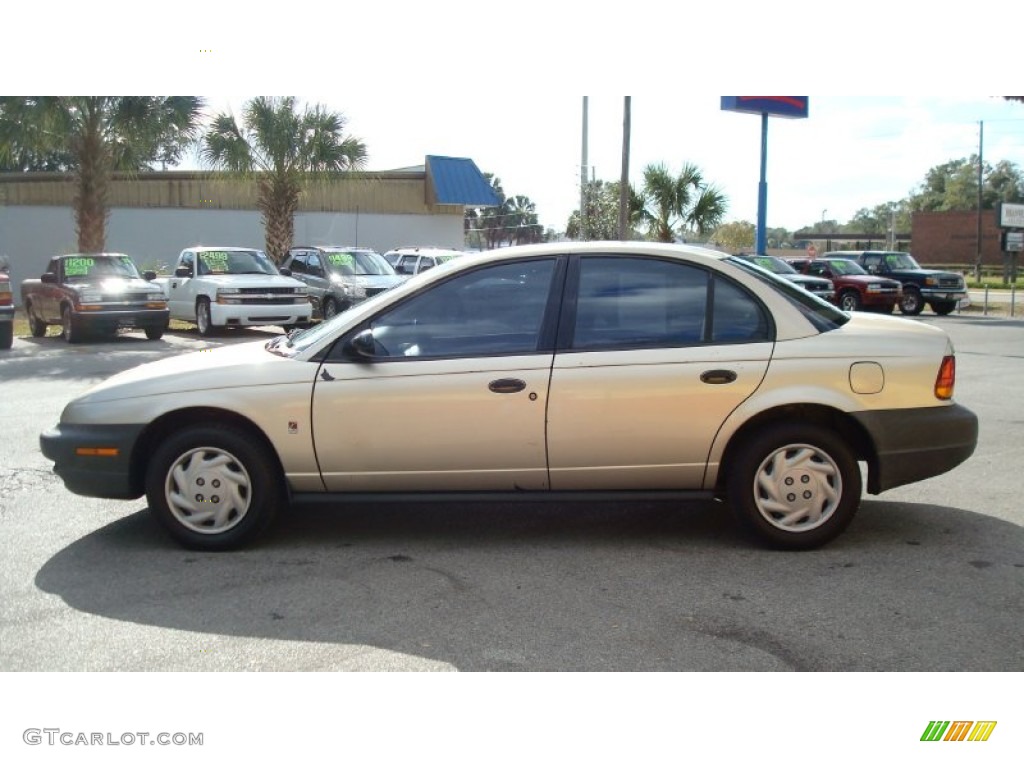 1996 S Series SL Sedan - Gold / Beige photo #6